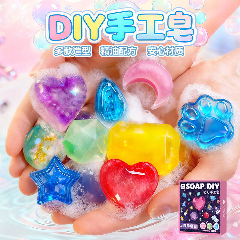 Soap Making Hobby - Kids DIY Soap Making Kit Gem