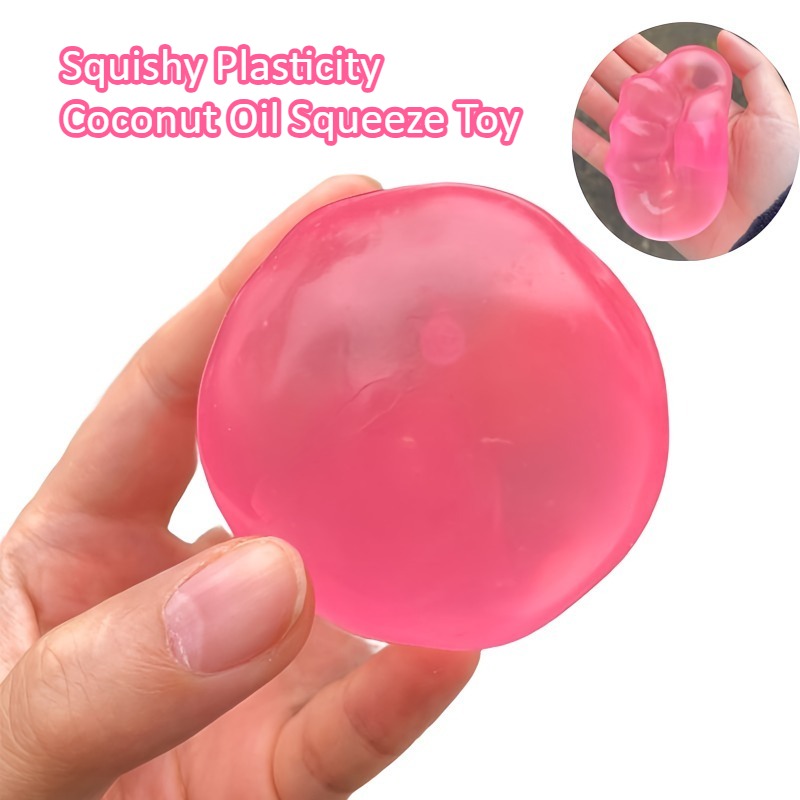 Coconut Oil Refined - Moldable Squishy Coconut Oil Squeeze Toy