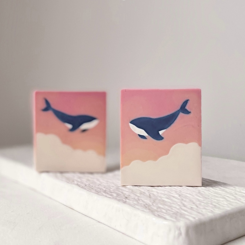 Soap Making Hobby - Whale Pattern Clay Extruder Disc for