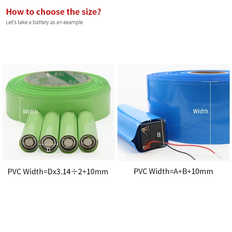 1 Meter Black 18650 Lipo Batte - Shrink Wrap Pvc review and price