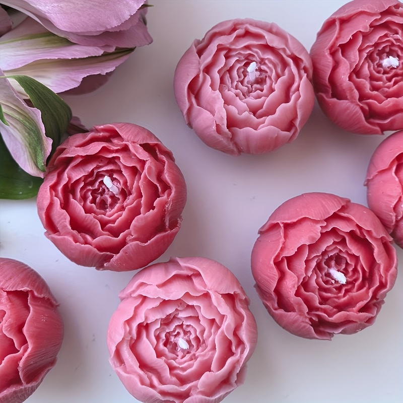 3Set of floral silicone candle - Soap Making Gel review and price