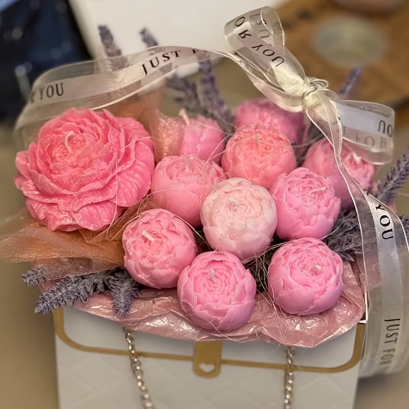 3Set of floral silicone candle - Soap Making Gel review and price
