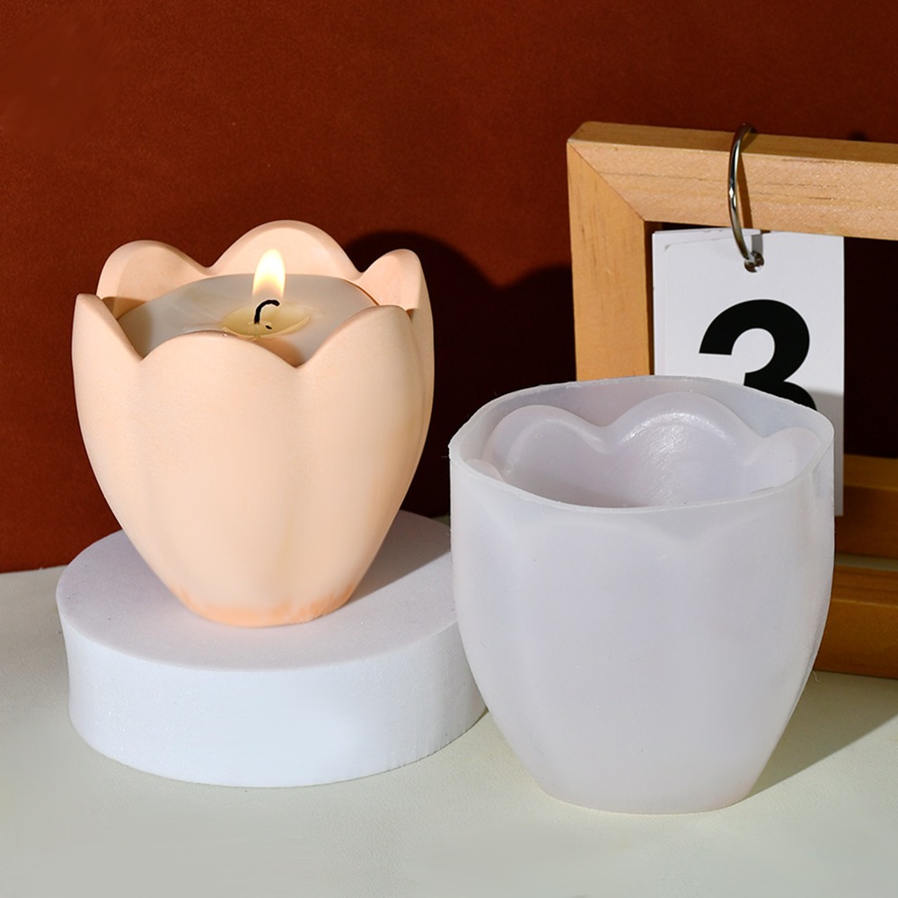 Tulip Candle Holder Silicone M - Soap Making Books review and price