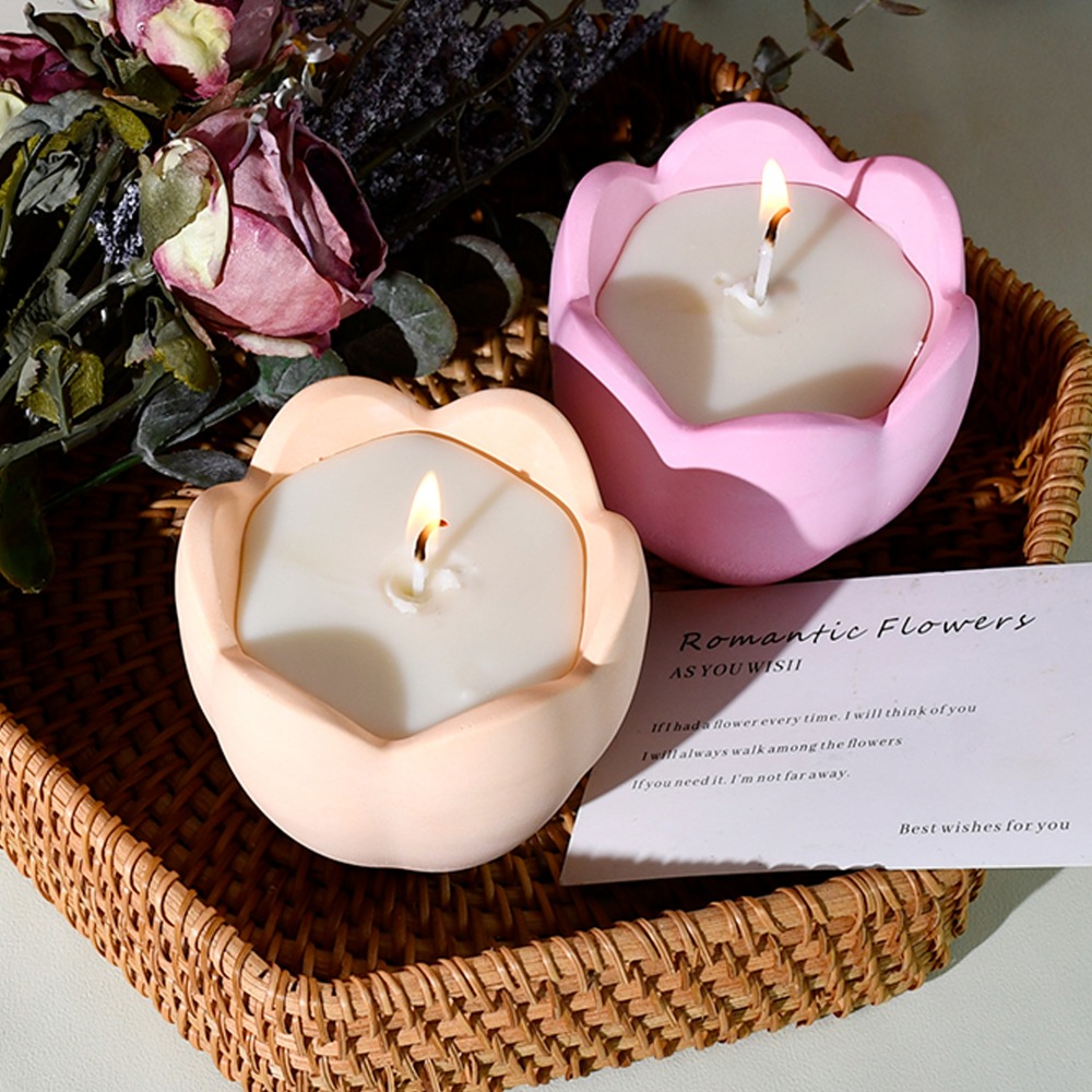Tulip Candle Holder Silicone M - Soap Making Books review and price