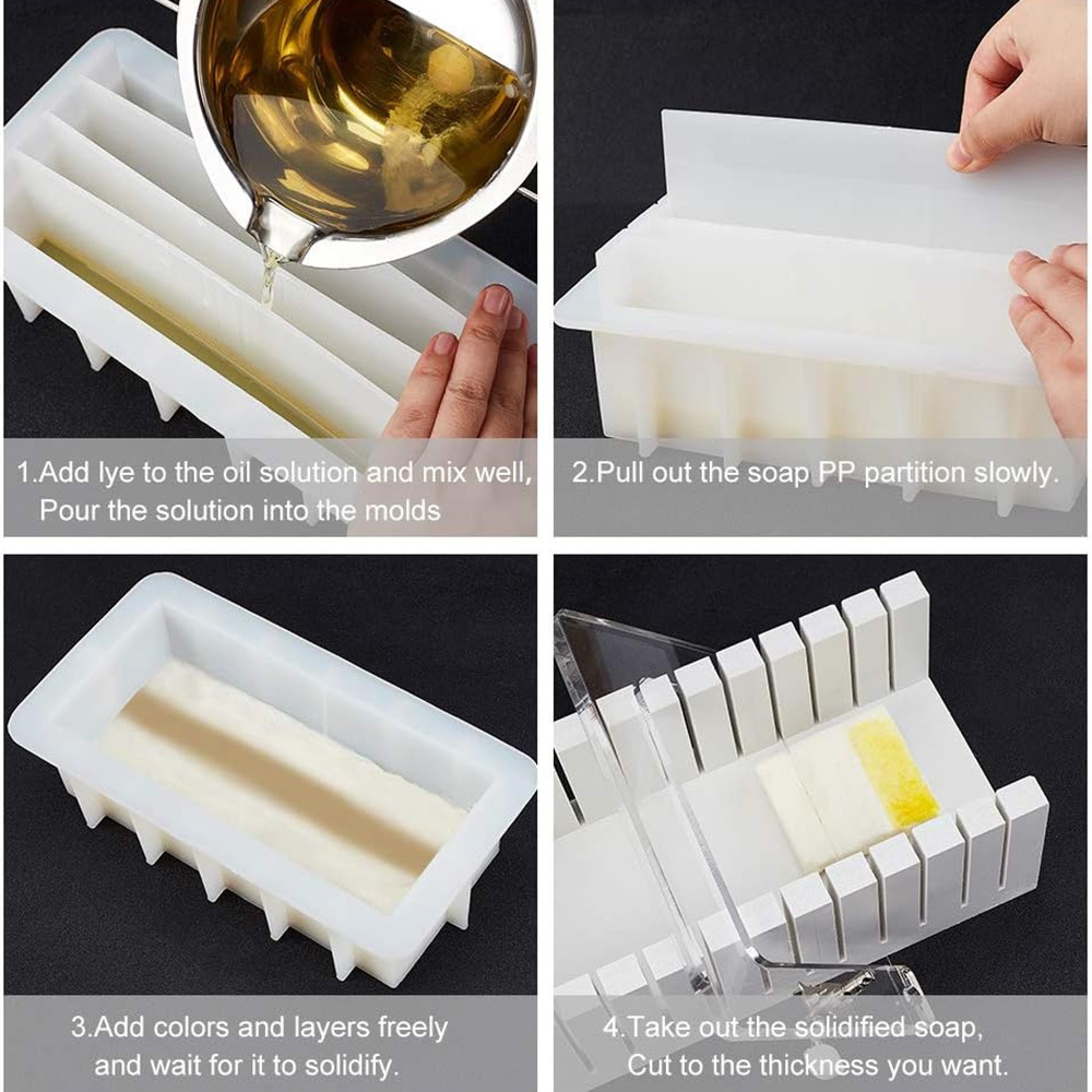 42oz Silicone Soap Mold with 5 - Soap Making Books review and price