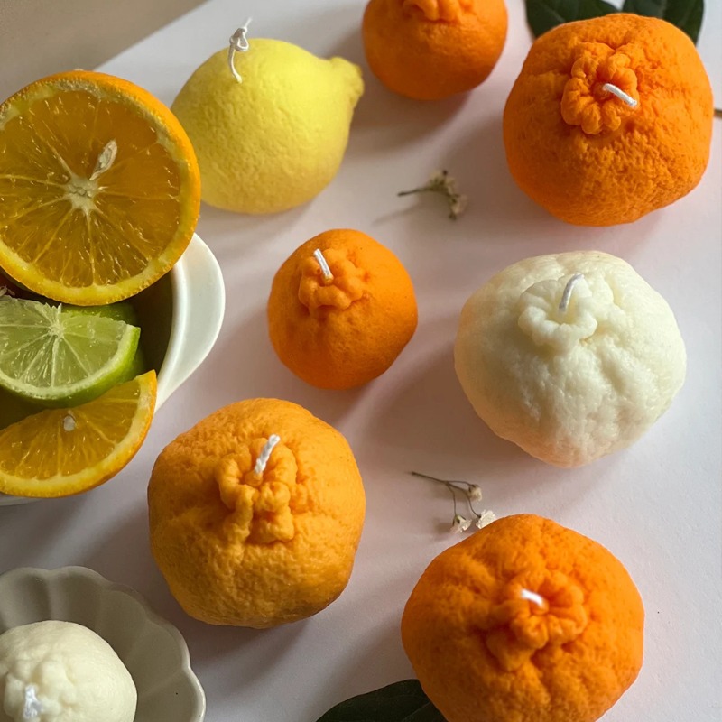 Orange Fruit Candle Mold DIY S - Soap Making Gel review and price