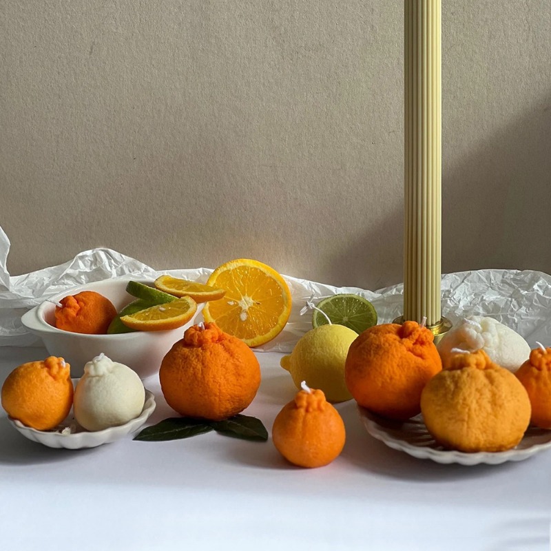 Orange Fruit Candle Mold DIY S - Soap Making Gel review and price