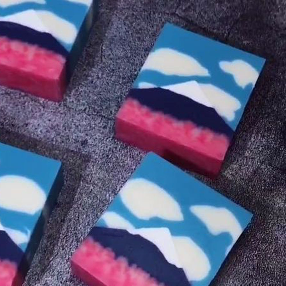 Moutain Pattern Scraper Rib So - Soap Making Hobby review and price