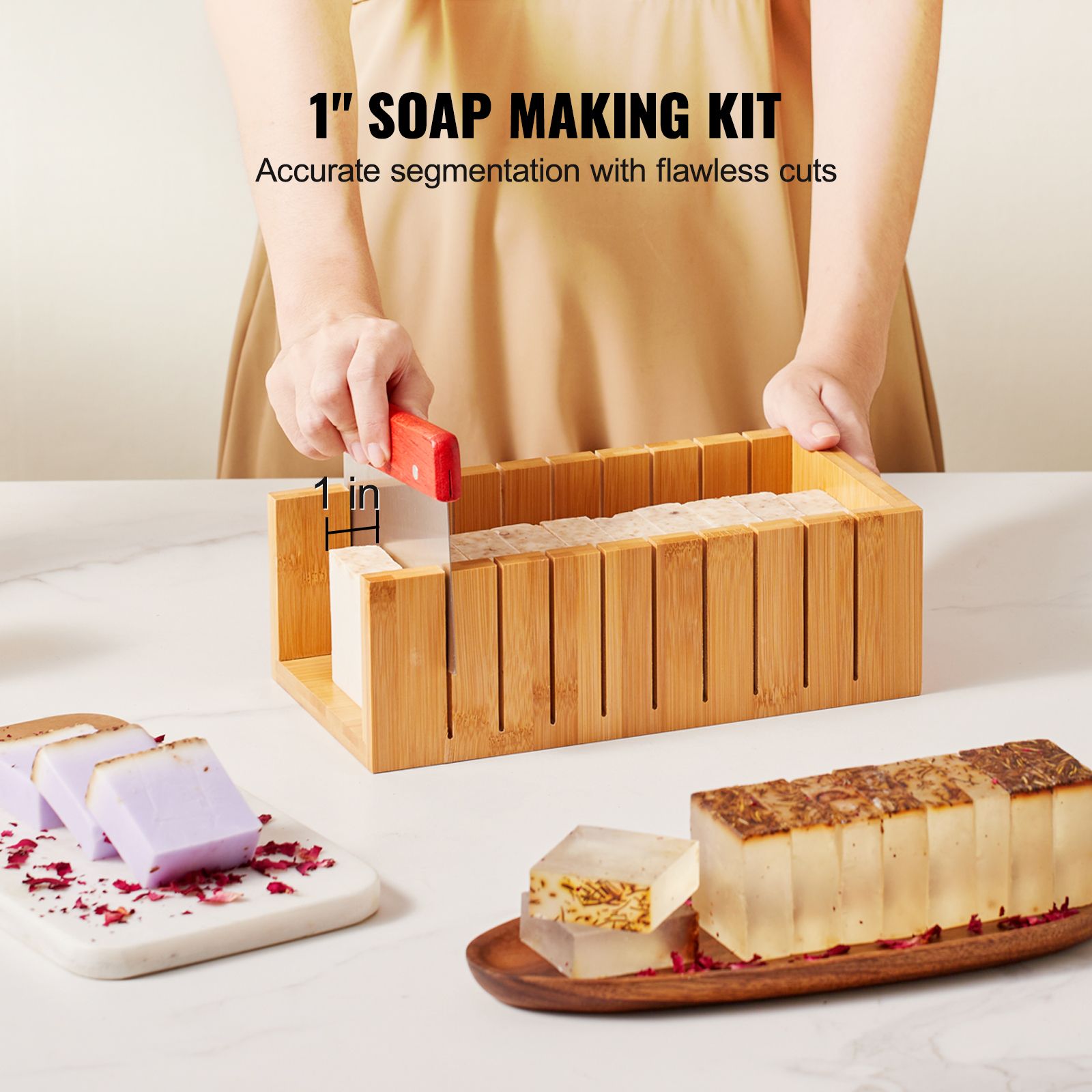 Soap Making Kit, Bamboo Cuttin - Soap Making Kit For Adults review and price