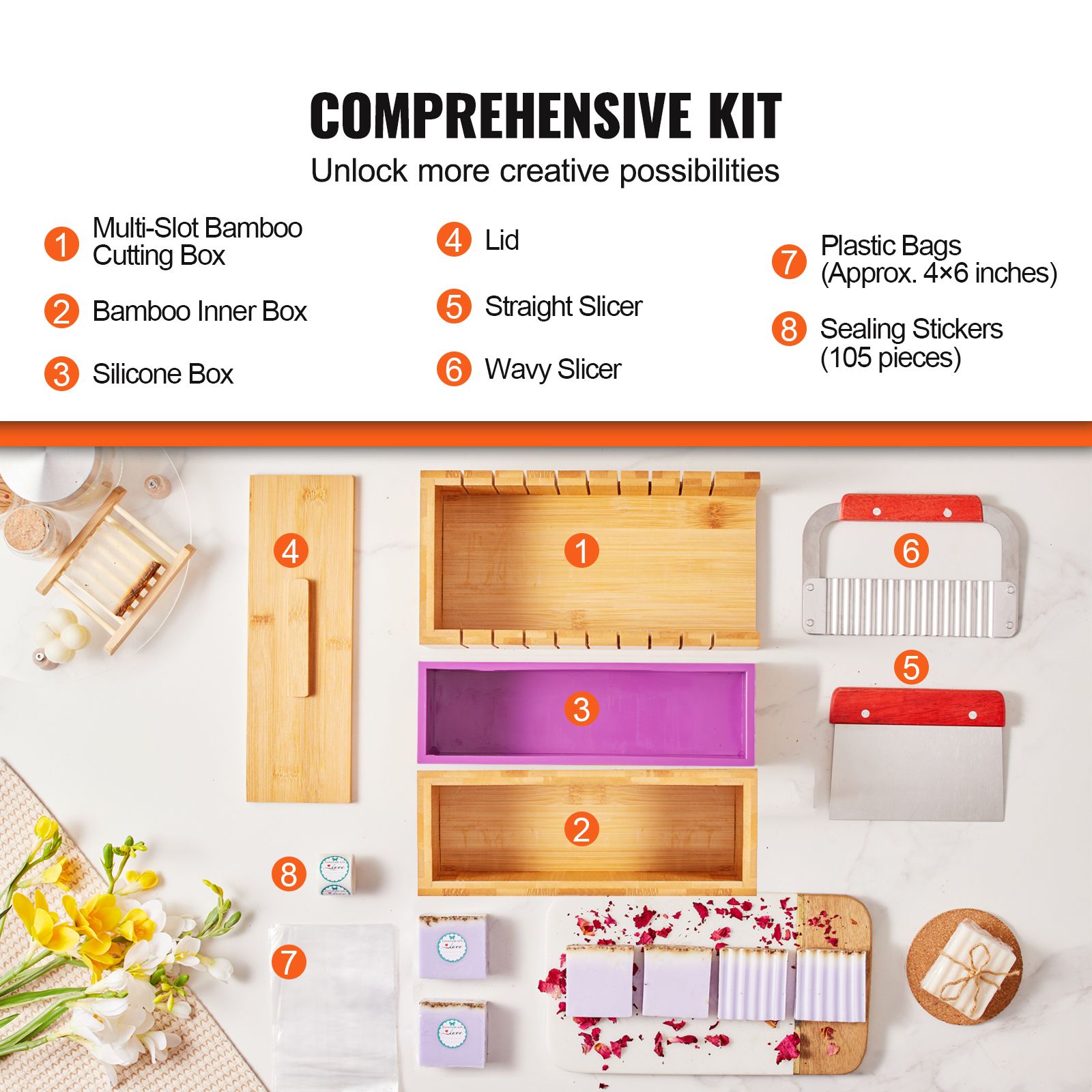 Soap Making Kit, Bamboo Cuttin - Soap Making Kit For Adults review and price