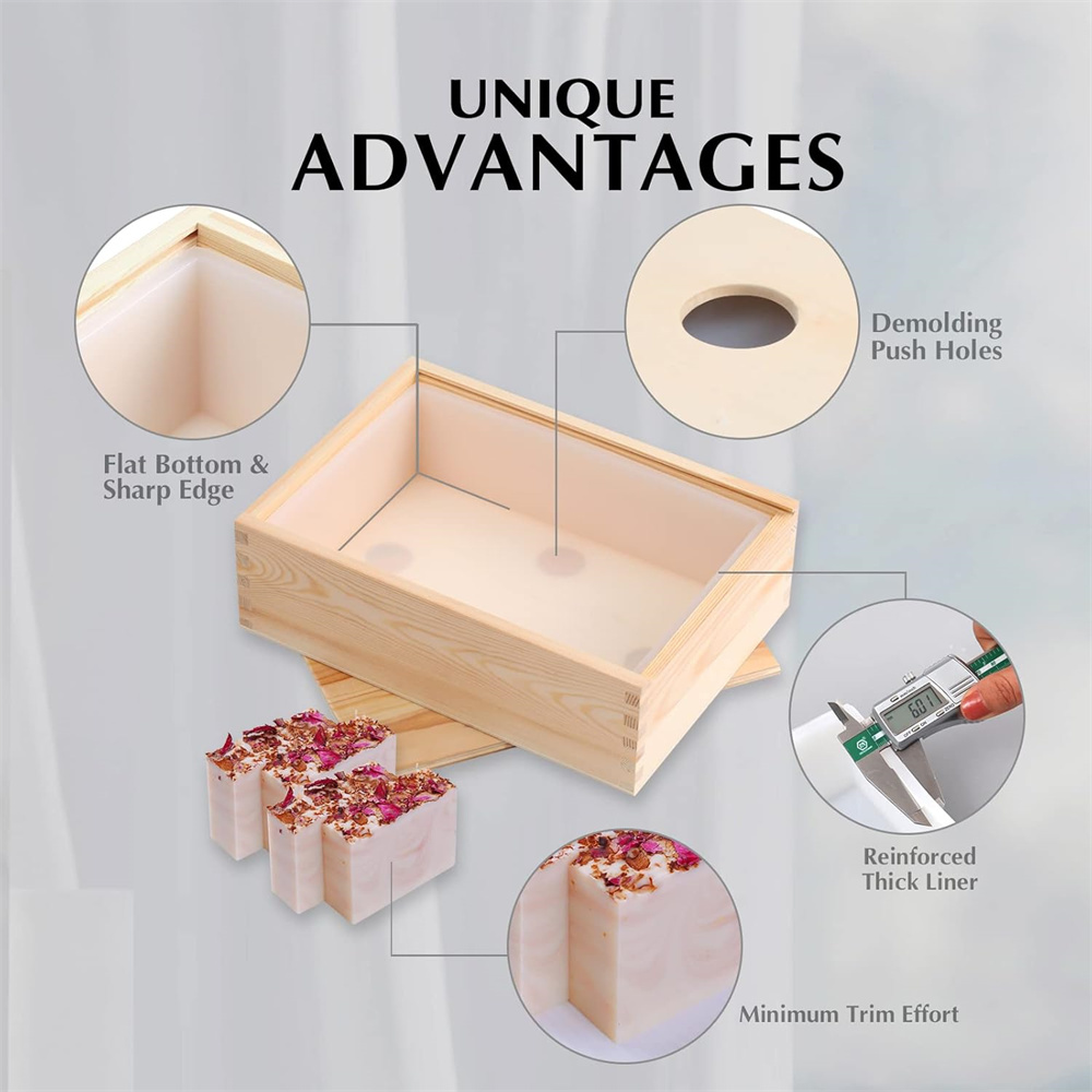 Large Soap Molds Rectangle Sil - Soap Making Books review and price