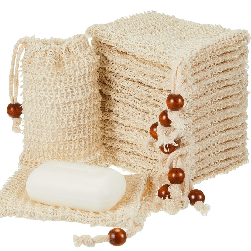 40 Pack Exfoliating Soap Bag N - Soap Making Supplies Wholesale review and price