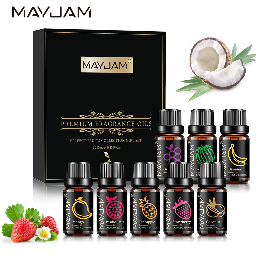 MAYJAM Fragrance Oils Set 8pcs - Soap Making Books review and price