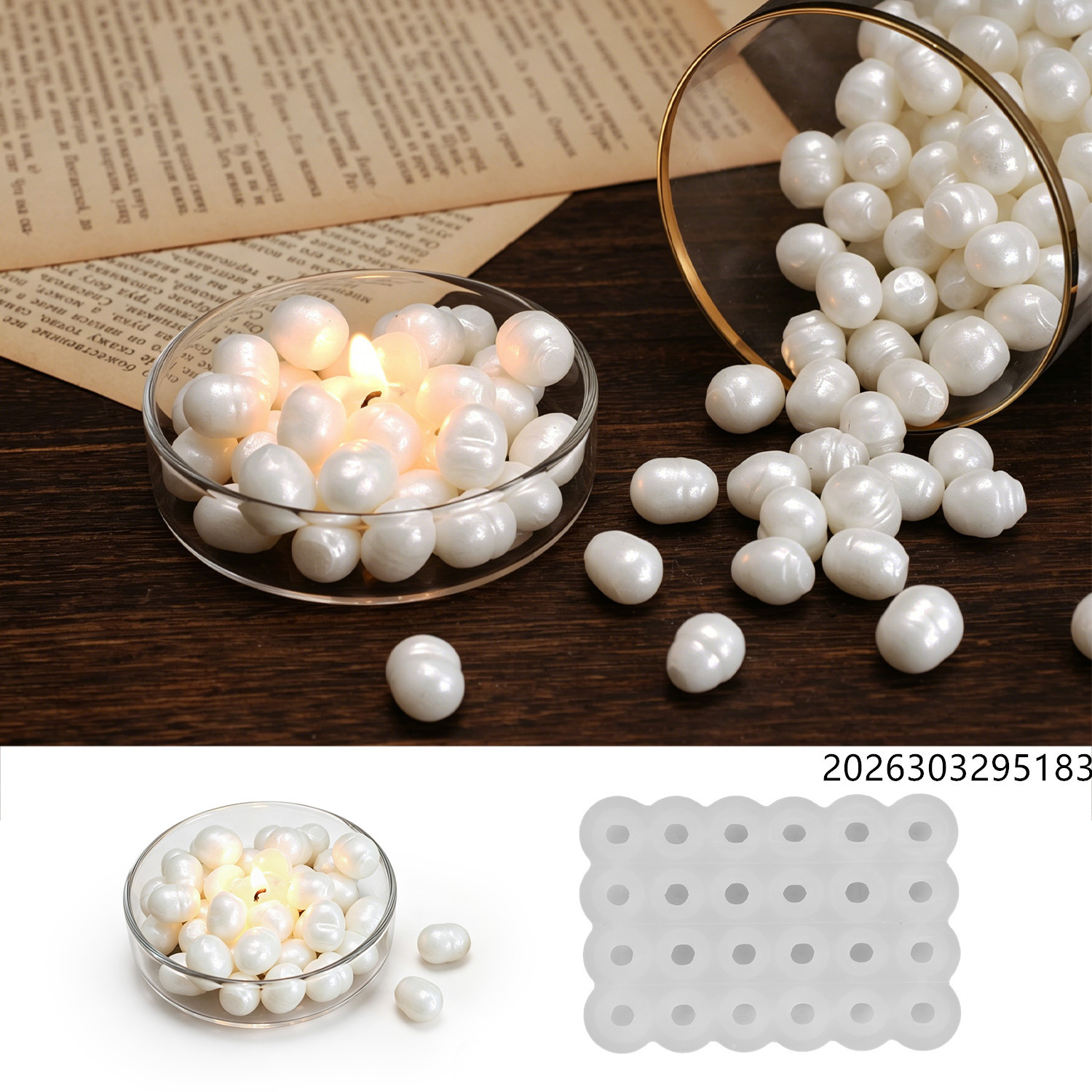 Healing Ocean Pearl Mirror Wax - Soap Making Kit review and price