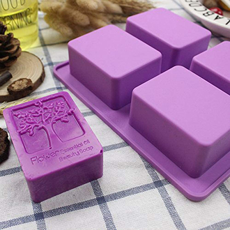 Rectangle Life Tree Silicone S - Soap Making Books review and price