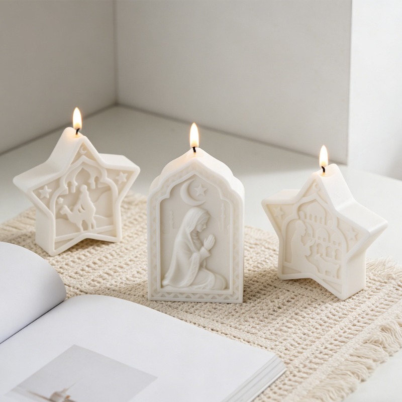 mosque candle mold soft star m - Soap Making Gel review and price
