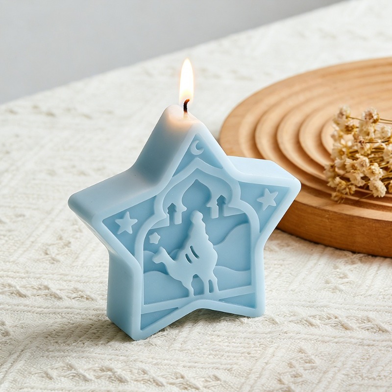 mosque candle mold soft star m - Soap Making Gel review and price