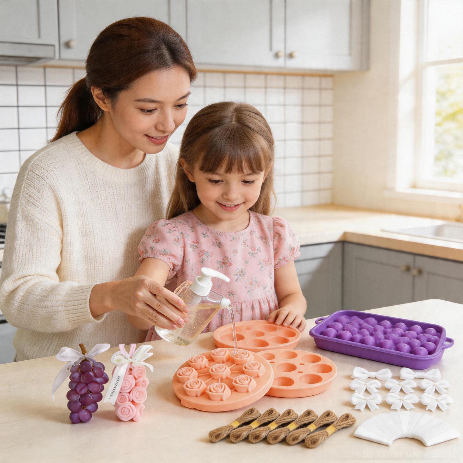 Soap Making Kit DIY Grape And  - Soap Making Kit For Adults review and price