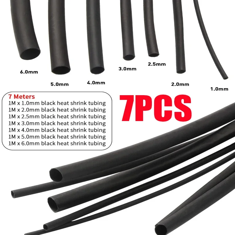 7pcs Heat Shrink Tube Kit 1-6m - Shrink Wrap Pvc review and price
