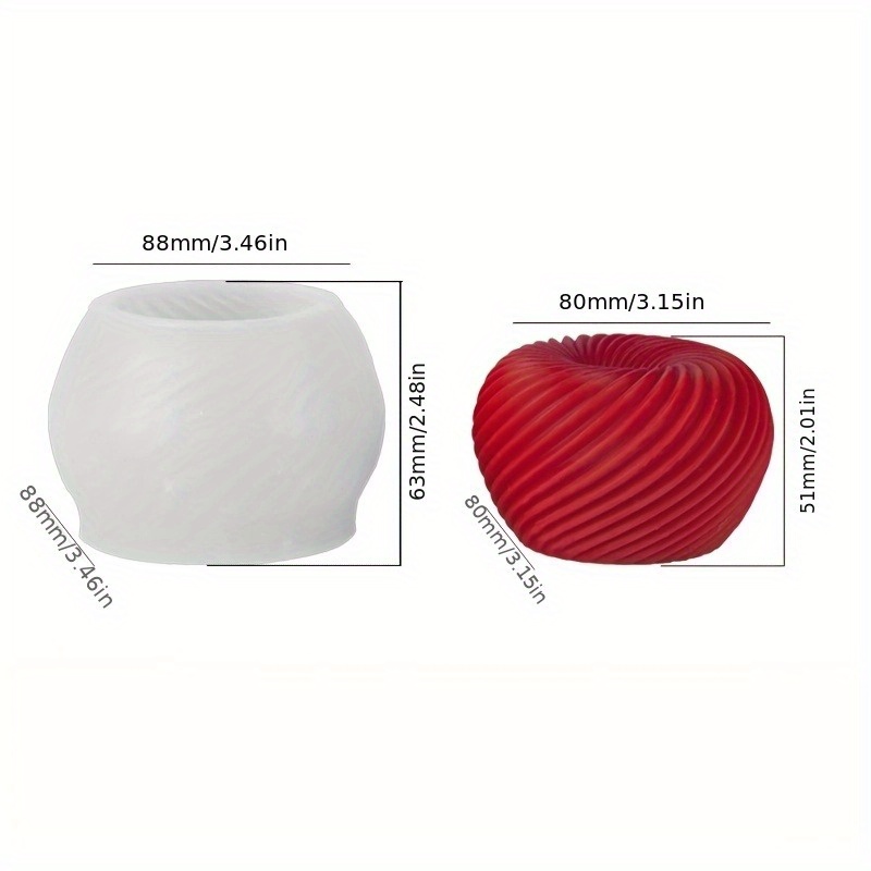 A trendy red apple silicone mo - Soap Making Kit review and price