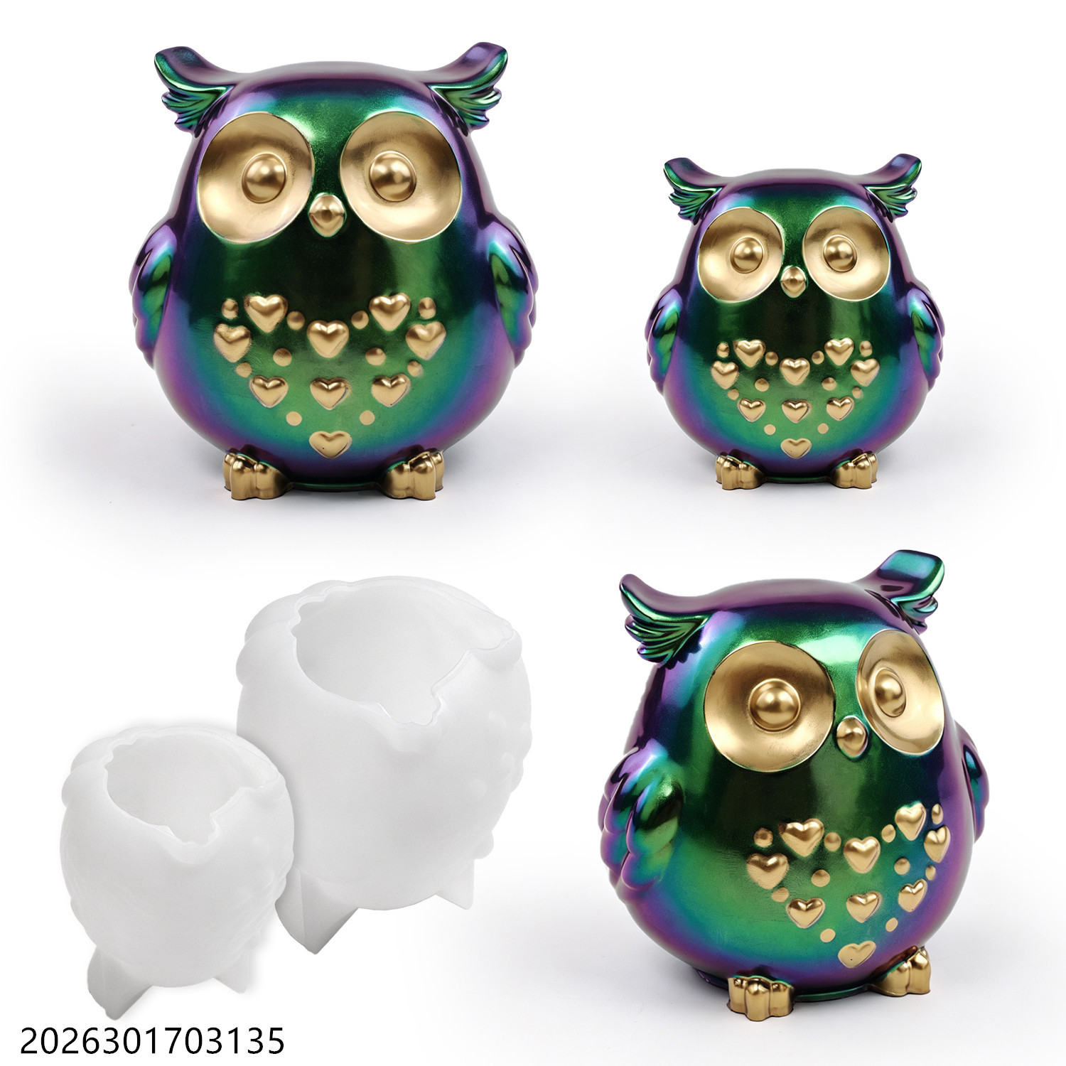 Owl Silicone Mold 3D Bird Shap - Soap Making Kit review and price
