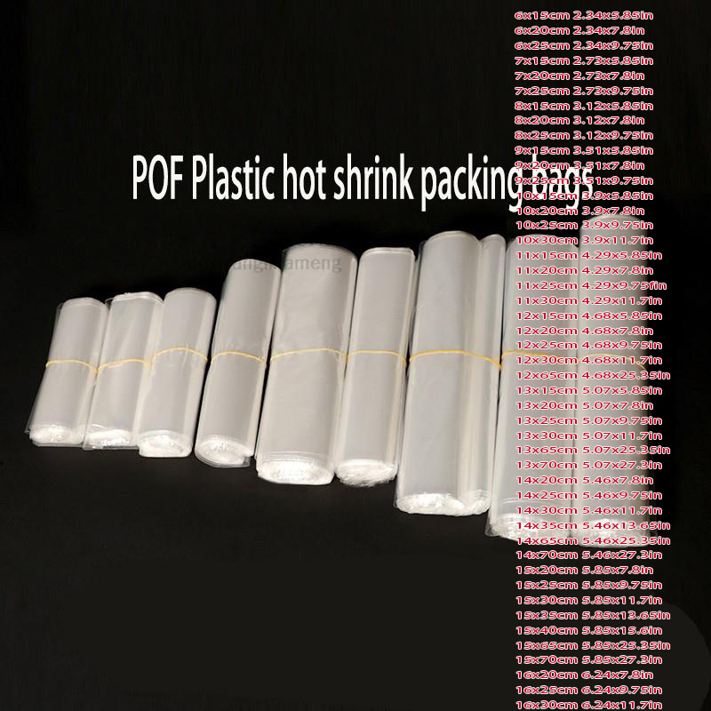 100Pcs/Lot 82 Sizes POF Heat S - Shrink Wrap Pvc review and price