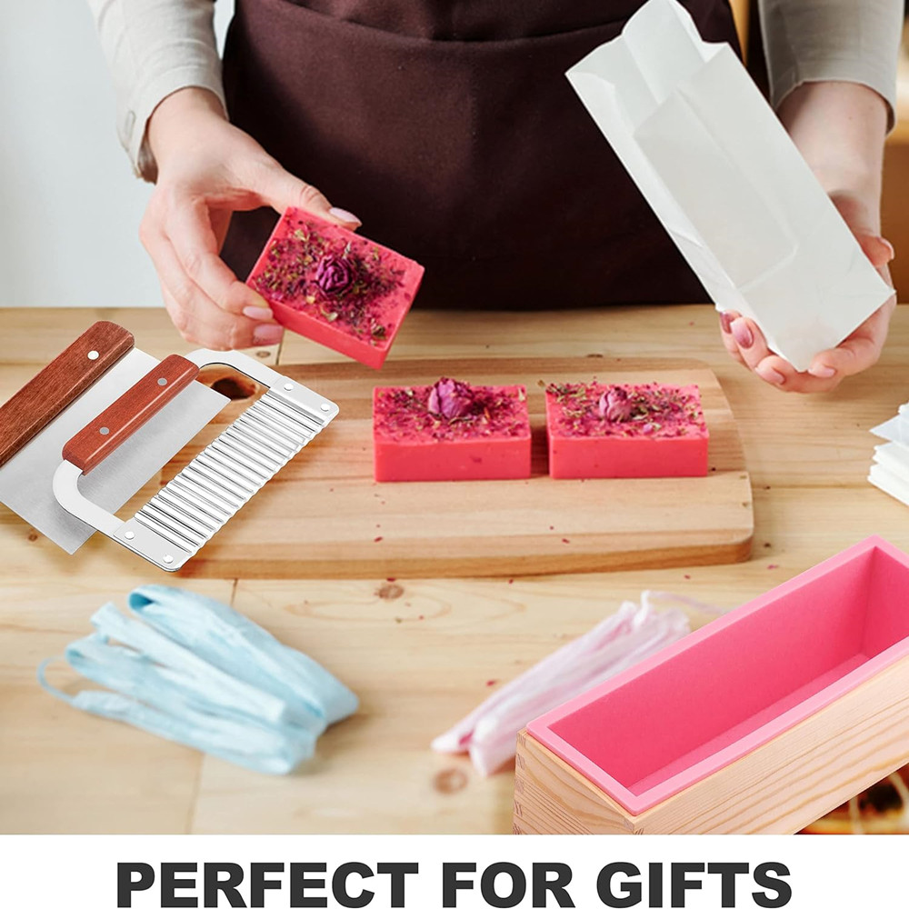 1.2L Silicone Soap Molds Kit 4 - Soap Making Books review and price
