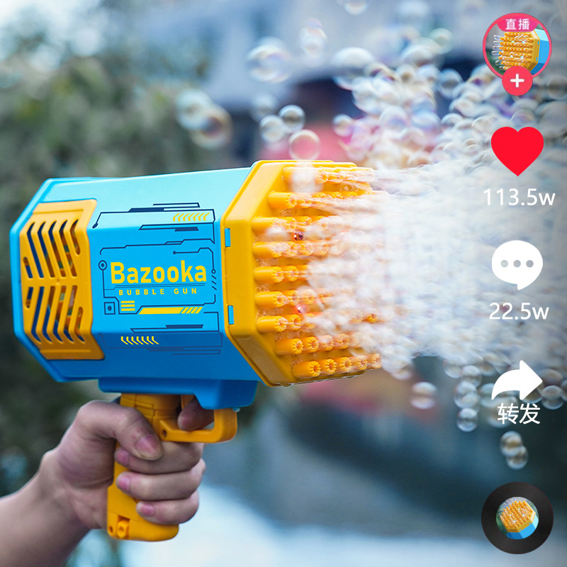Hot 40/69 Holes Bubble Gun Bub - Soap Making Kit For Adults review and price